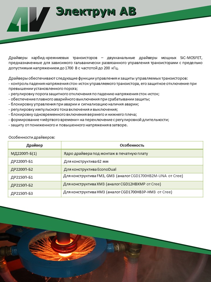 Drivers SiC2